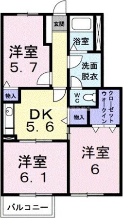 レール　デュタンの物件間取画像